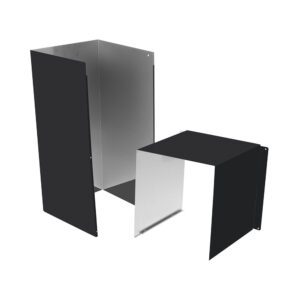 Café Duct Cover Matte Black- CX8DC9SPDS