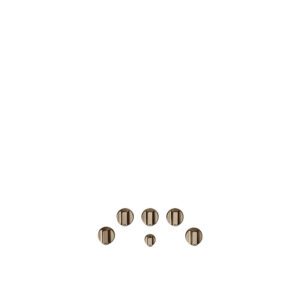 Café 6 Gas Cooktop Knobs Brushed Copper