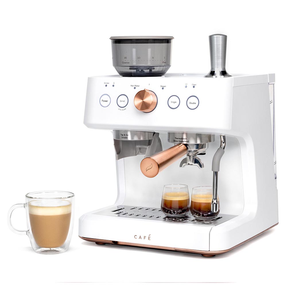 Café BELLISSIMO Semi Automatic Espresso Machine + Frother