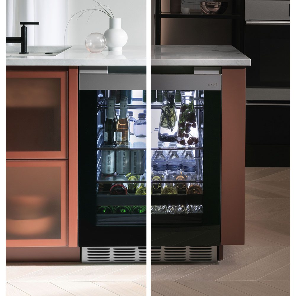 Café 5.1 Cu Ft Beverage Center Platinum Glass- CCR06BM2PS5 - Image 4