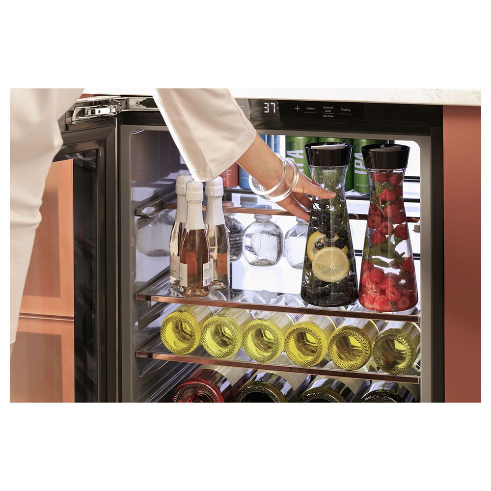 Café 5.1 Cu Ft Beverage Center Platinum Glass- CCR06BM2PS5 - Image 10