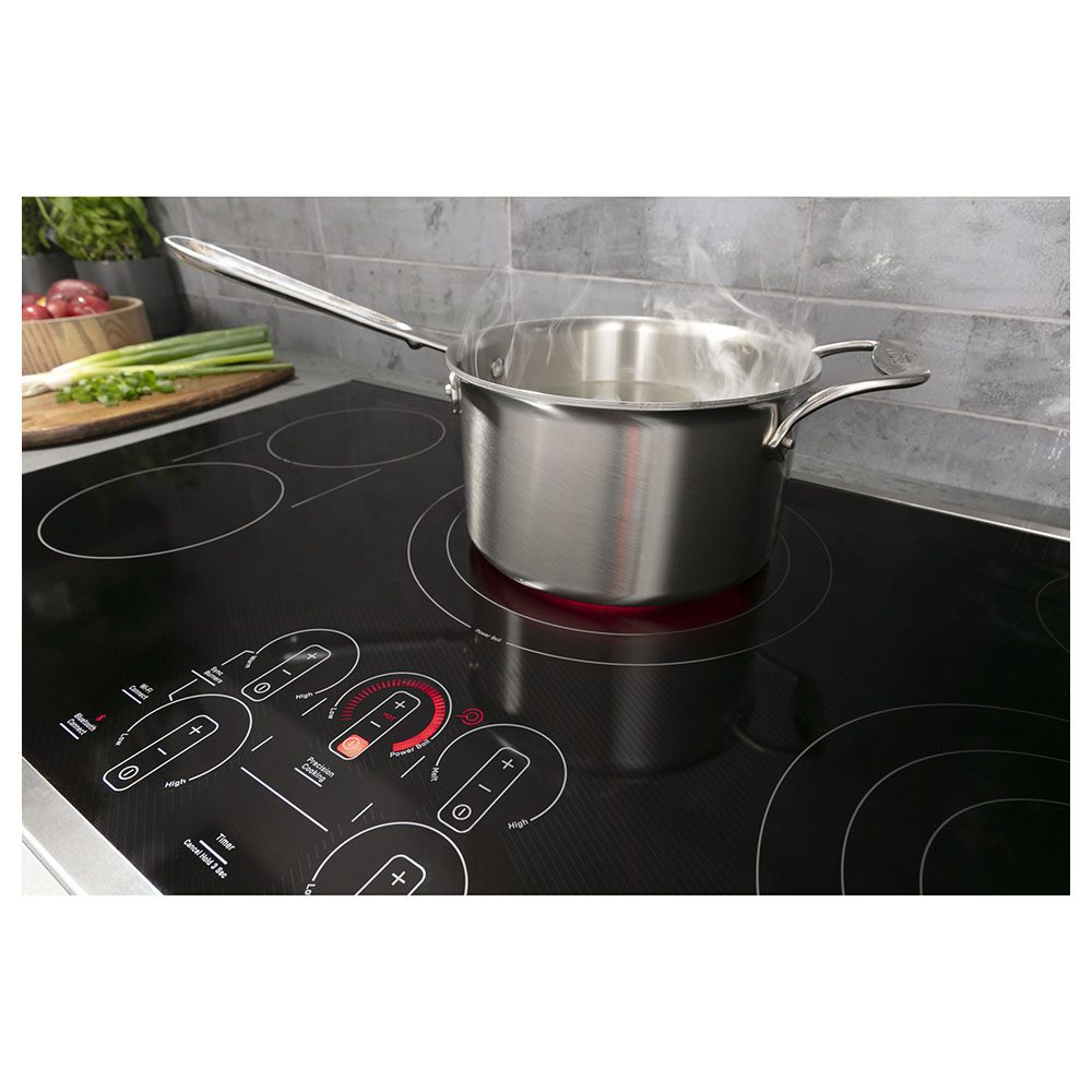 GE Profile 36" Built-in Touch Control Electric Cooktop Black- PEP7036DTBB - Image 11