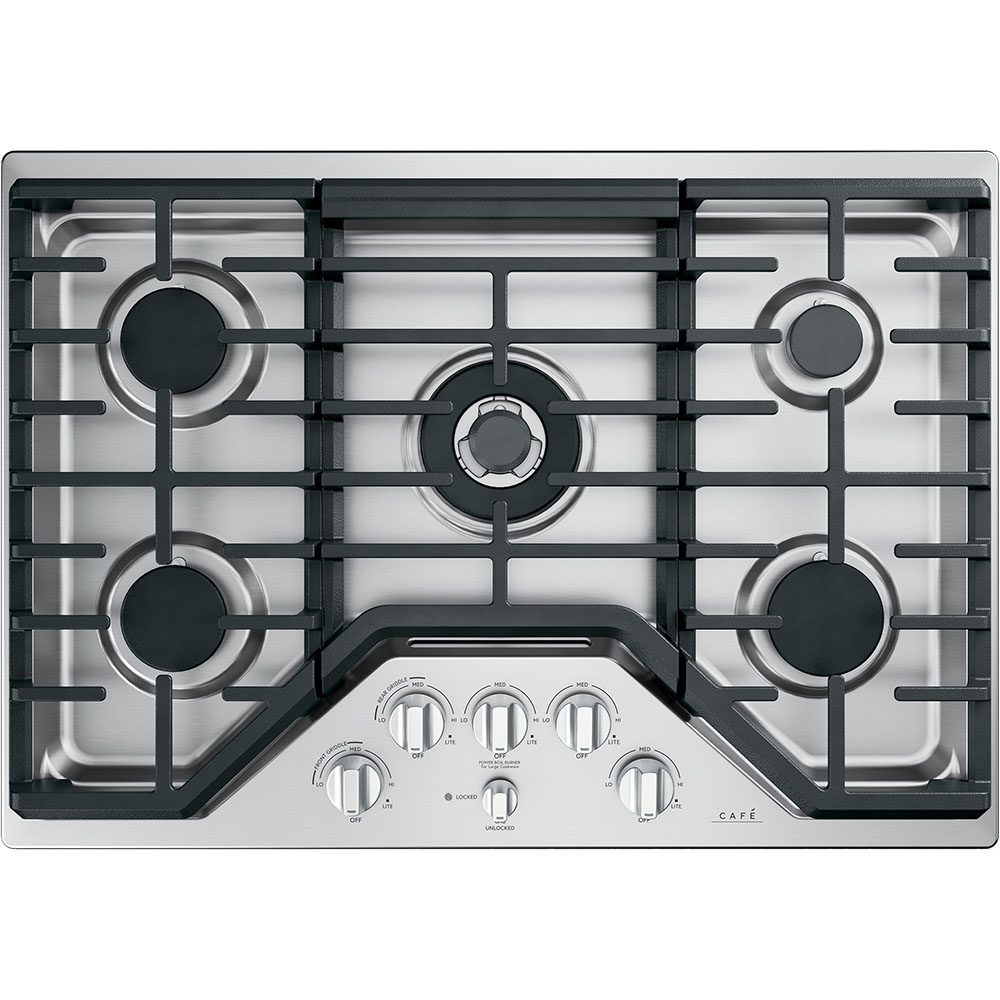 Café 30" Built-In Gas Cooktop, Stainless Steel - Image 2