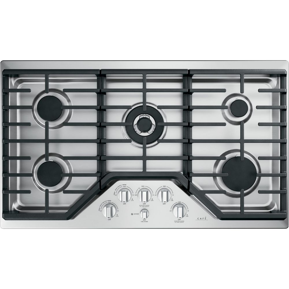 Café 36" Built-In Gas Cooktop Stainless Steel - Image 2