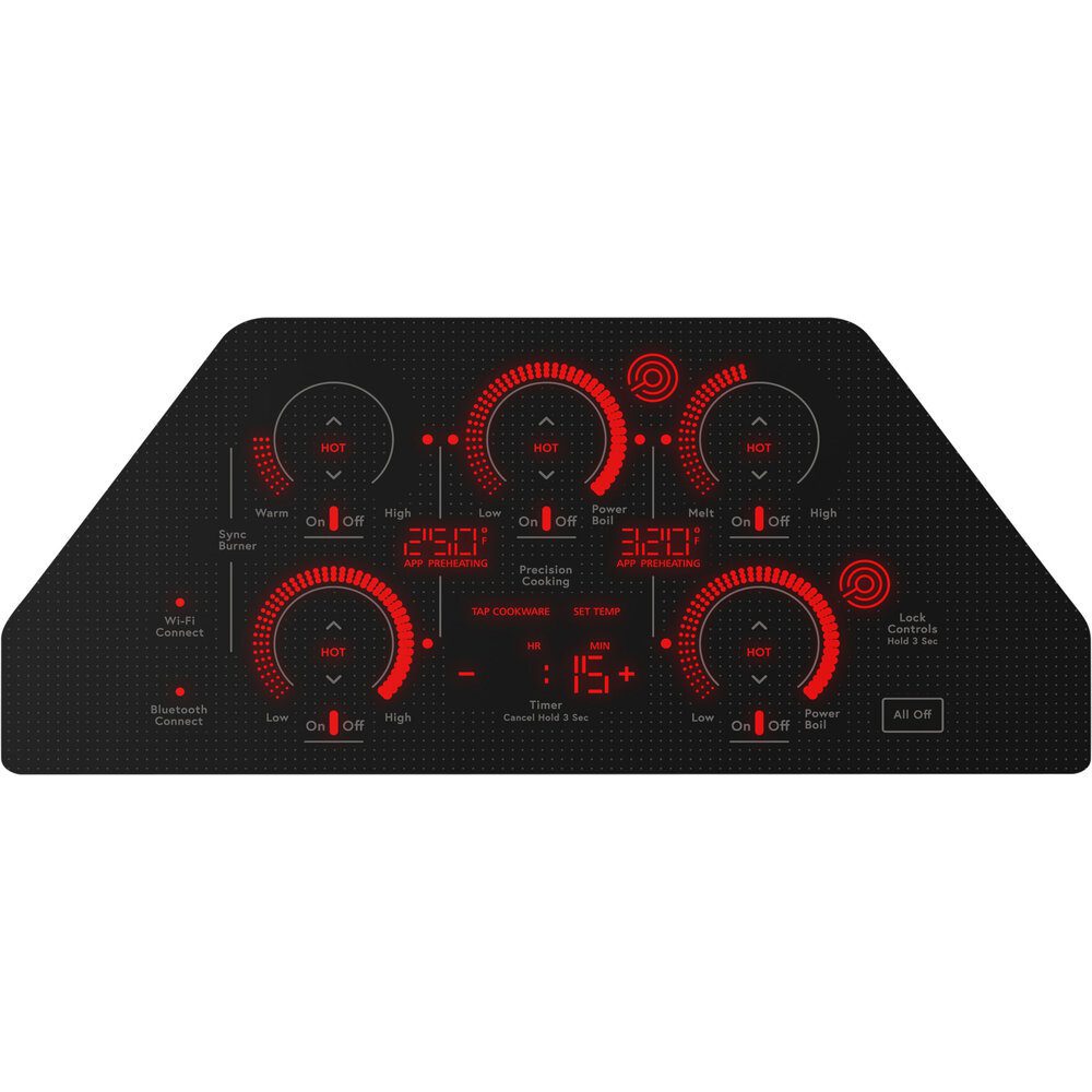 Café 36" Touch-Control Electric Cooktop Black - Image 3