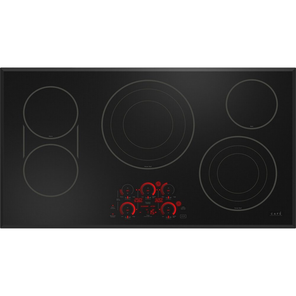 Café 36" Touch-Control Electric Cooktop Black