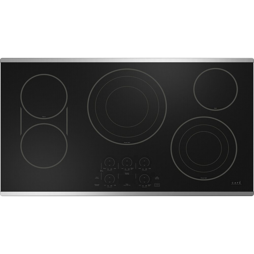Café 36" Touch-Control Electric Cooktop Stainless Steel - Image 7