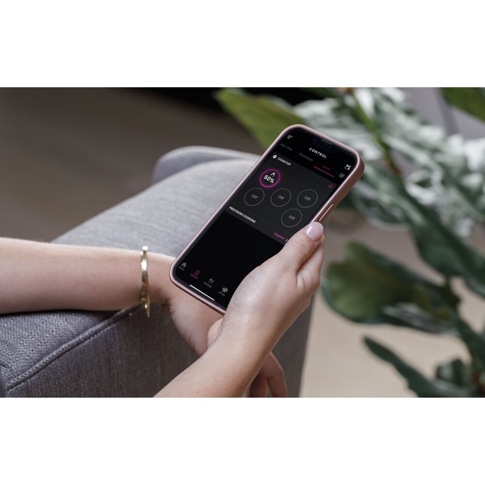 Café 36" Touch-Control Electric Cooktop Stainless Steel - Image 5